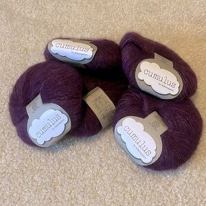 NWT 5 skeins Fyberspates Cumulus Suri Alpaca Silk Yarn